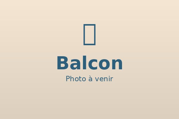 Balcon - Photo à venir